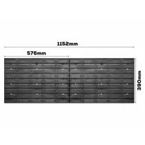 LADUSTUSKARPIDEGA SEINAPANEELIDE KOMPLEKT 576X780MM+TARVIKUD GEKO