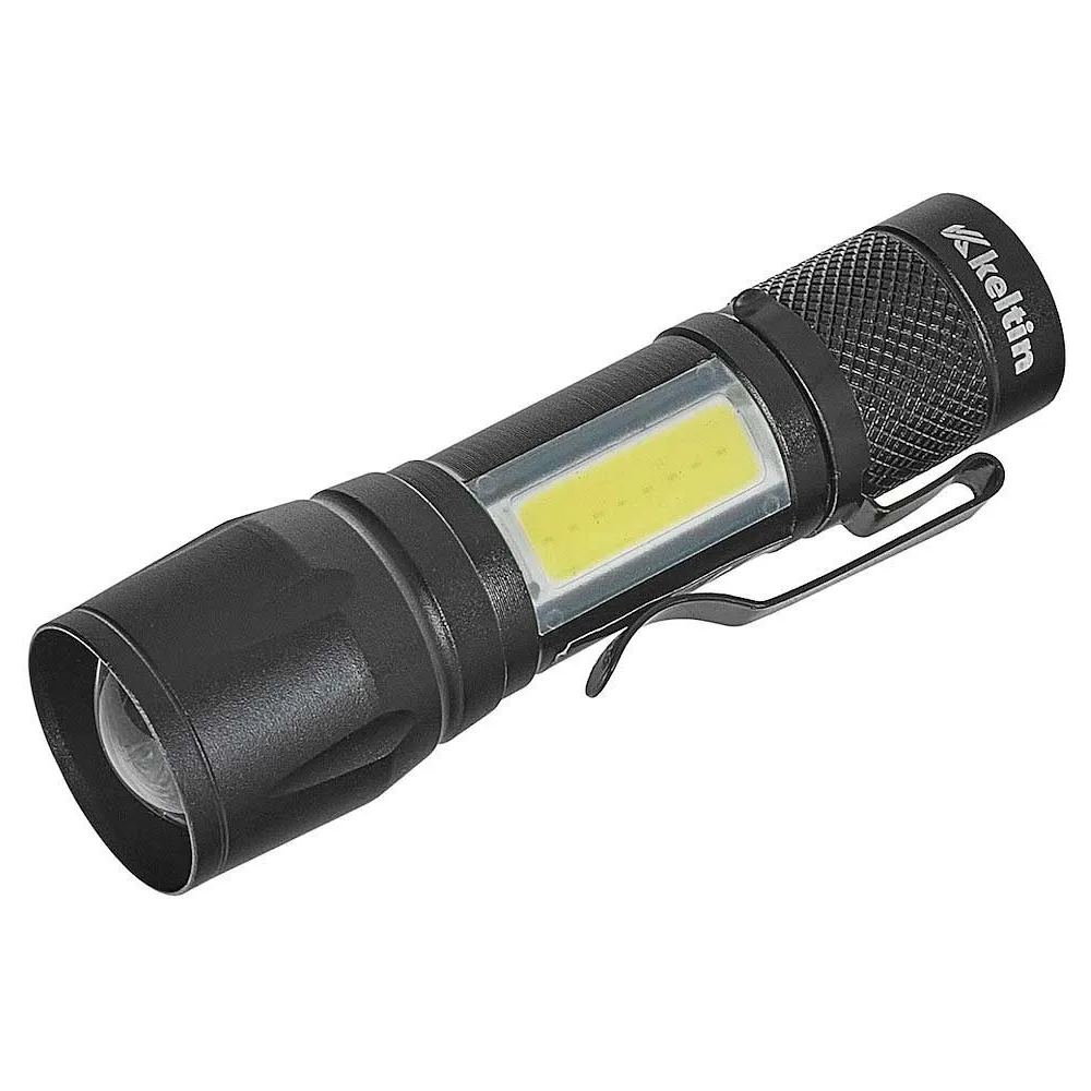 MINI LED TASKULAMP "TACTICAL" LAETAV 500LM IPX5, 10W KELTIN