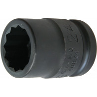 3/4" SAF LÖÖKPADRUN LÜHIKE 24MM, 12-KANT TRIUMF