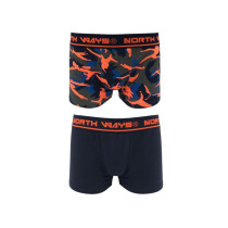 Boxers North Ways Narcis 1709 Navy camou/oran, size M