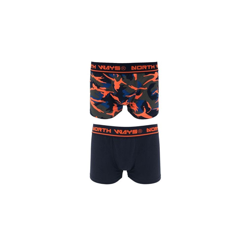 Boxers North Ways Narcis 1709 Navy camou/oran, size M