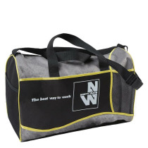 SPORTS BAG SAC DE SPORT 10090, Black/Yellow, one size