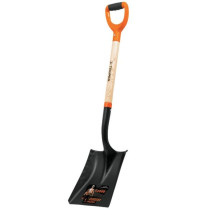 Square point shovel, cushion d-grip Truper®