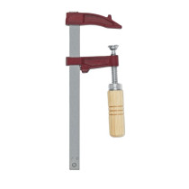 Clamp MM 15cm, jaw depth 7cm, max 4000N, wooden handle