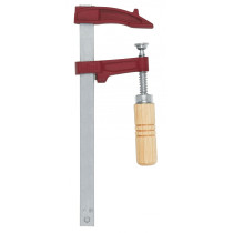 Clamp MM 20cm, jaw depth 7cm, max 4000N, wooden handle