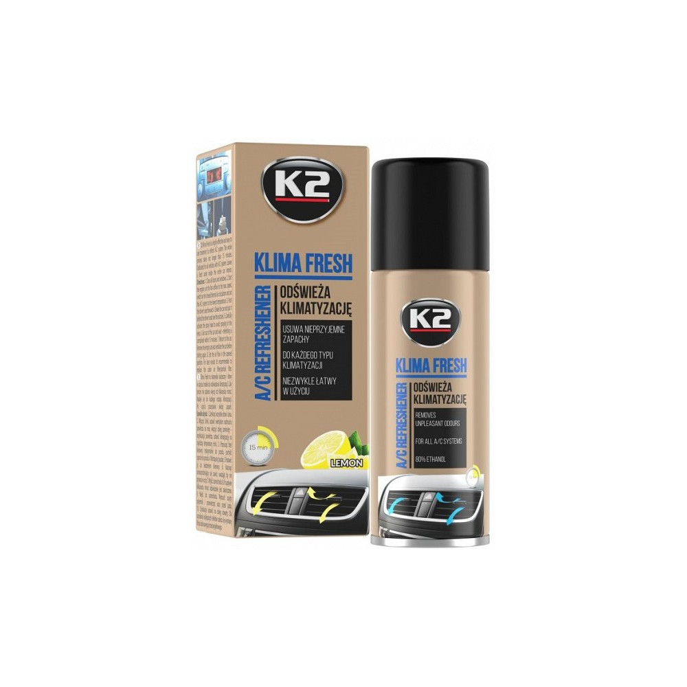 K2 KLIMA FRESH LEMON KONDITS./KLIIMASÜST. PUHASTAJA 150ML/AE