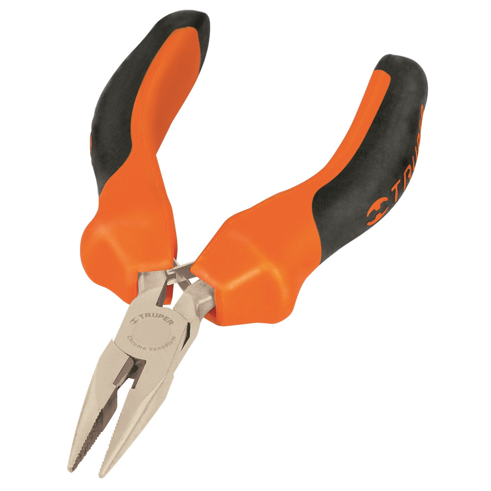 Mini long nose pliers 120mm comfort grip Truper®