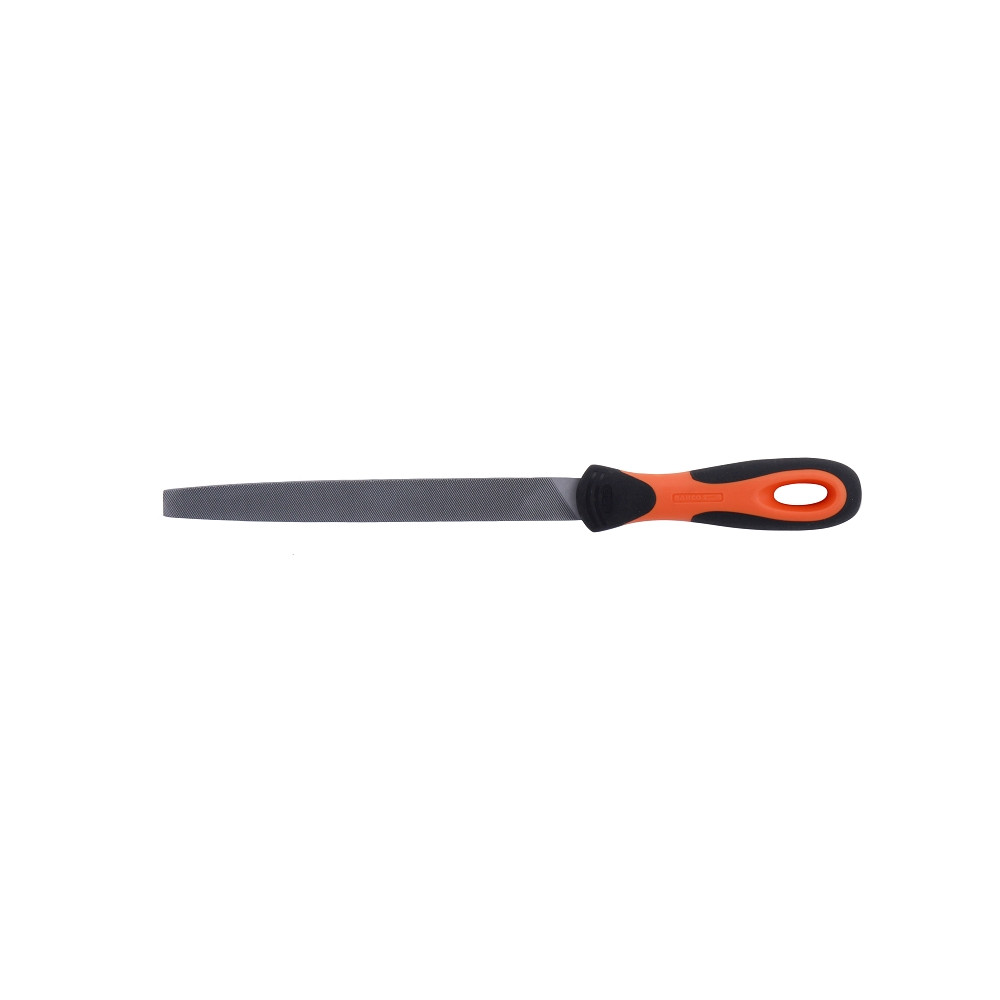 Flat tapered file 8" 200mm second cut with handle