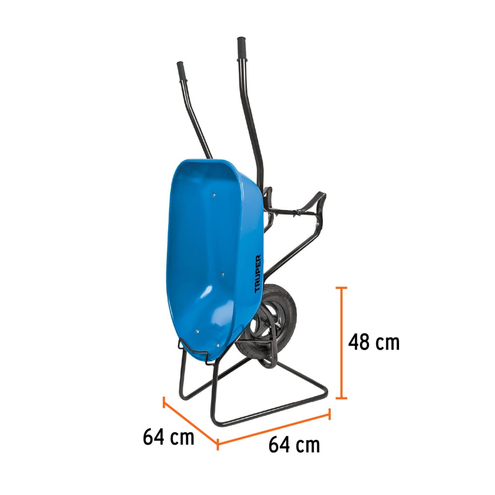 Floor display rack for wheelbarrow Truper®