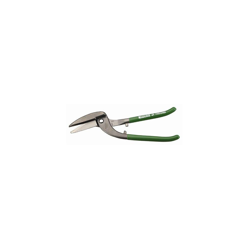 Tinmen´s/Pelikan snips, cut left, 300 mm, HRC 56 (red PVC handles)