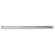 Ruler 200x13x0,3mm stainless narrow type 497