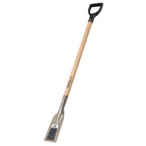 Heavy duty forged scraper with wooden shaft and D-handle, 133cm Truper®