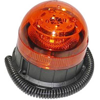 KOLLANE VILKUR 12/24V LED, 3-PUNKTKINNITUS/MAGNET Ø125X130MM