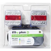 LED TAGATULI KOMPLEKT 12V 100X100X40MM BLISTER MAGNETKINNITUS M+