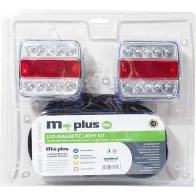 LED TAGATULI KOMPLEKT 12V 100X100X40MM BLISTER MAGNETKINNITUS M+