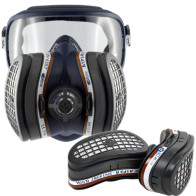 Täismask Elipse Integra (3/4), A1P3 filtritega, suurus M/L