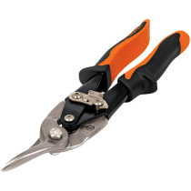 Aviation tin snips - left and straight cut. Truper 18534