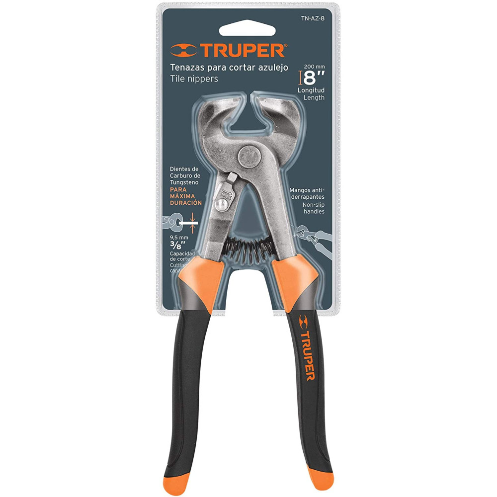 Tile nippers with carbide tungsten jaws Truper®