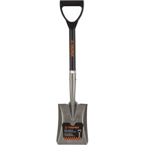 Small shovel 15x38cm, fiberglass shaft, plastic D-handle, 71cm Truper®