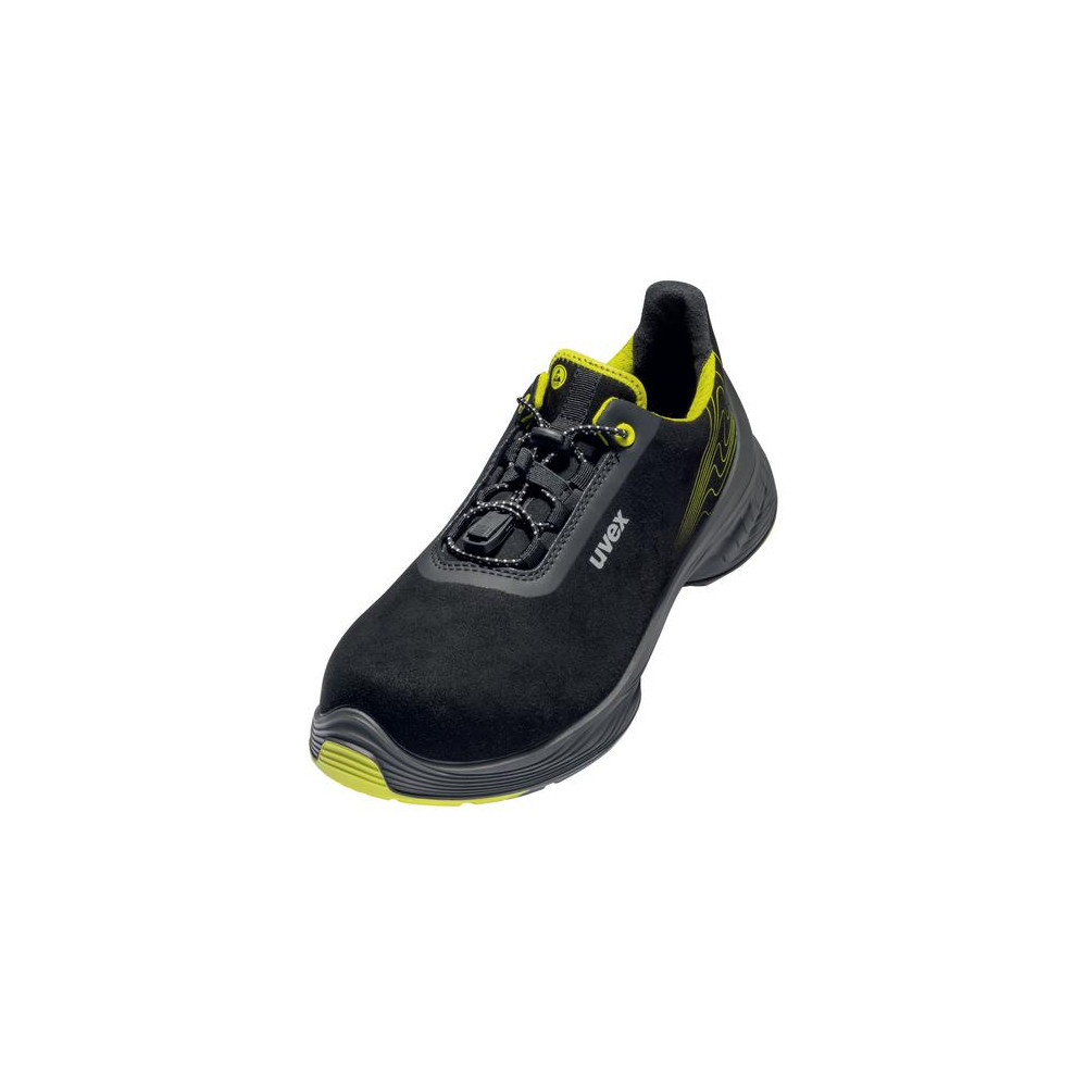 Uvex 1 G2 safety shoe S2 SRC, width 11, lime, size 37