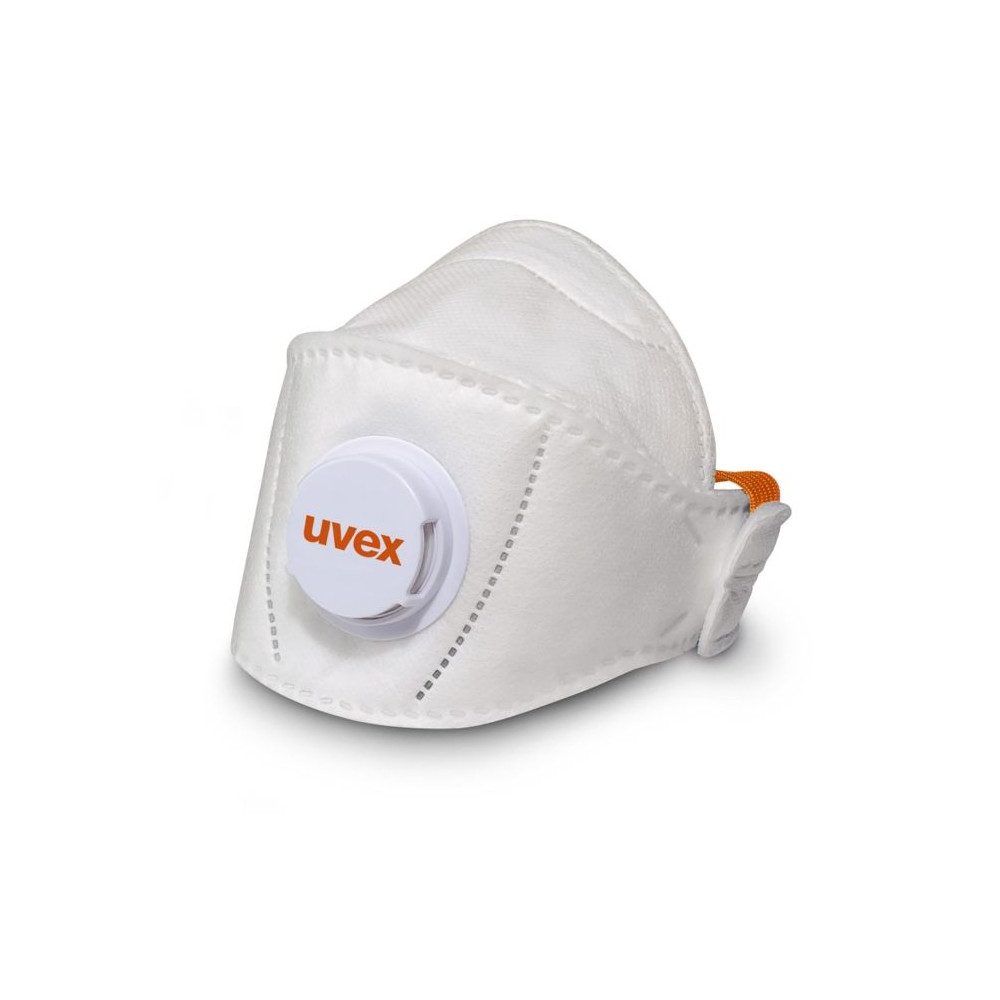 Face mask Uvex silv-Air Premium 5210+ FFP2, foldable with valve, for larger faces