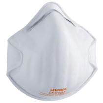 Face mask silv-Air classic 2200 FFP 2, preformed mask without valve, white, 3 pcs retail pack