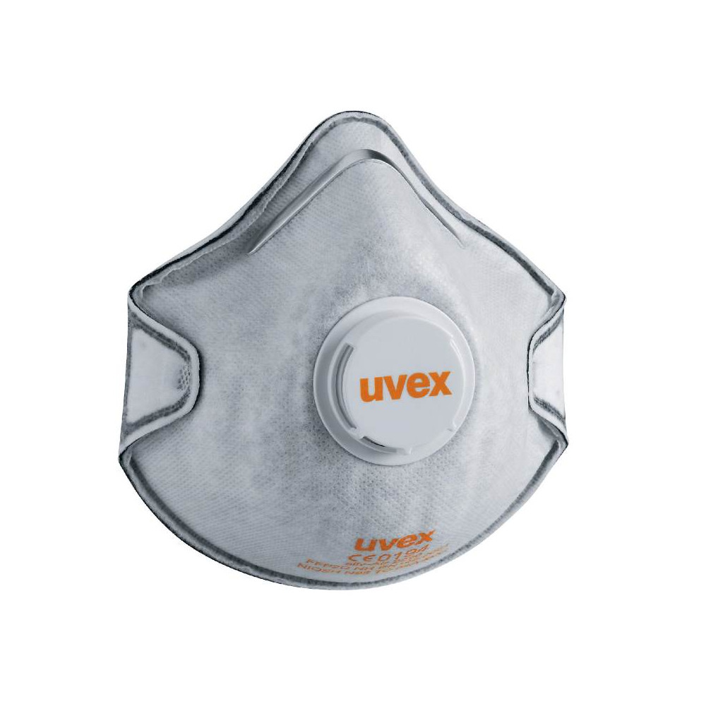 Face mask Uvex Silv-Air Classic with carbon layer 2220 FFP2, preformed with valve