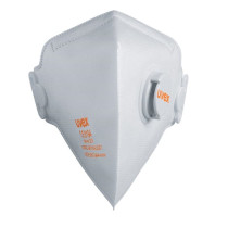 Face mask silv-Air classic 3210 FFP 2, folding mask with valve, white, 1 pcs packed