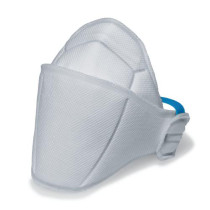 Face mask silv-Air Premium 5100 FFP1, folding mask without valve, white, 1 pcs packed