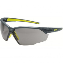 Glasses Uvex Suxxeed, grey lense, black/yellow frame