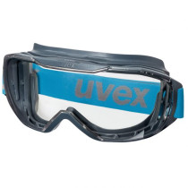 Safety goggles Uvex Megasonic, clear spherical lense, supravision excellence coating (anti-fog inside, anti-scratch outside), an