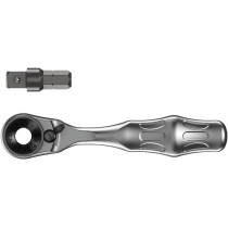 Wera 8001 A Zyklop mini 1/4" bit ratchet + 1/4" socket adaptor