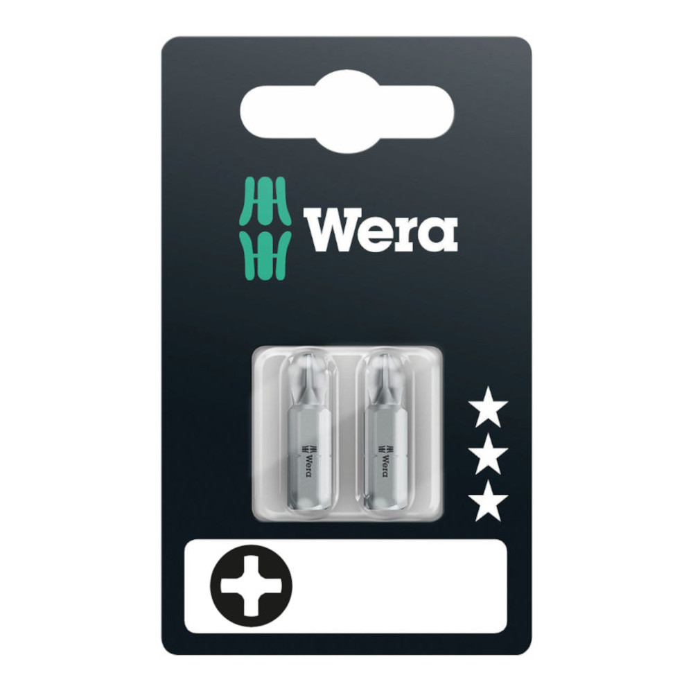 Wera 851/1 Standard bits 2x PH 1 x 25mm