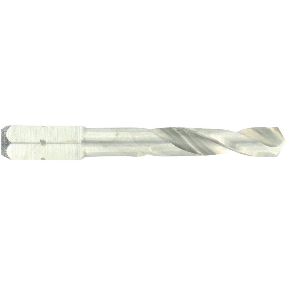 HSS Metal drill bit, 1/4" hex shank, extra short series, split point, fully ground, Ø3,0mm