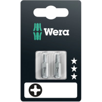 Wera 851/1 RZ bits for drywall screws PH 2 x 25mm, 2pcs