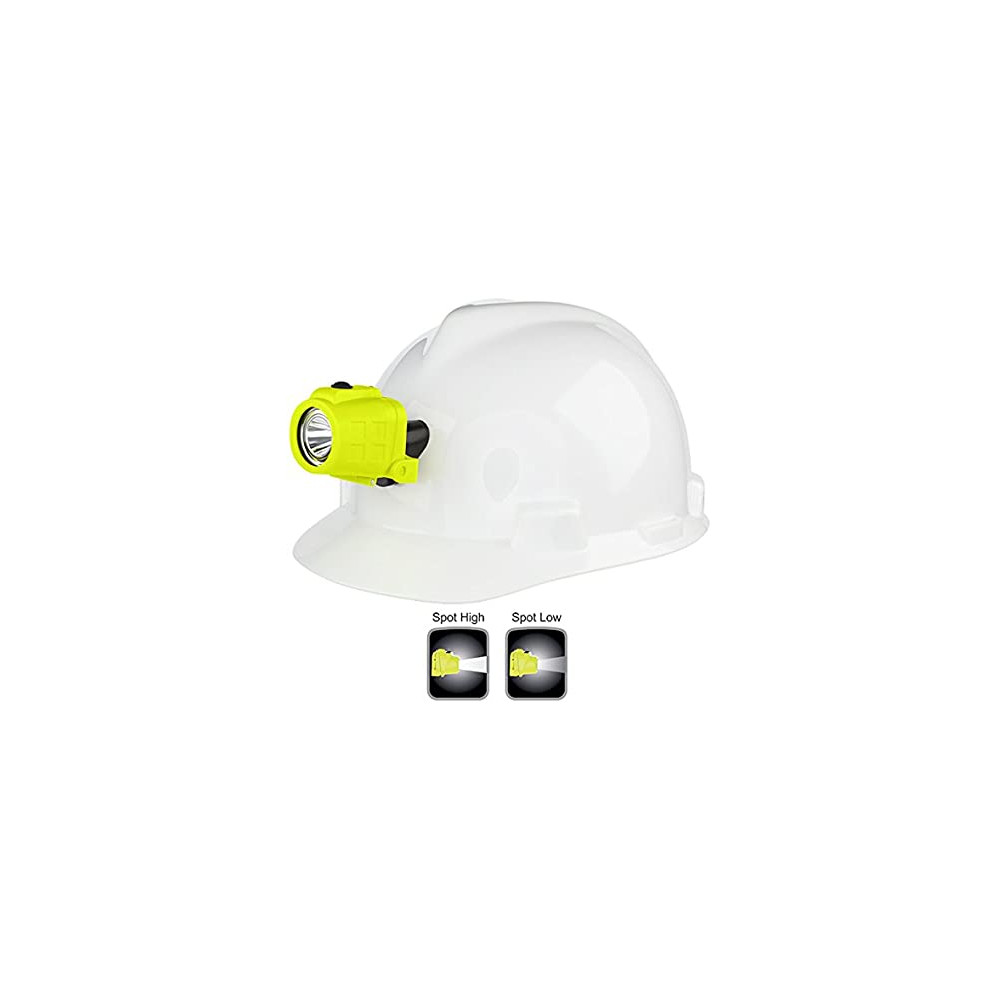 Safety helmet lamp Nightstick XPP-5450GC, Zero Band, Headlight ATEX, 90/50 Lum spotlight