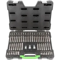 75-OS. 10MM(3/8") TORX, KUUSKANT, 12-TÄHIK, RIBE OTSIKUTE "MEGA STARDIKOMPLEKT" JBM