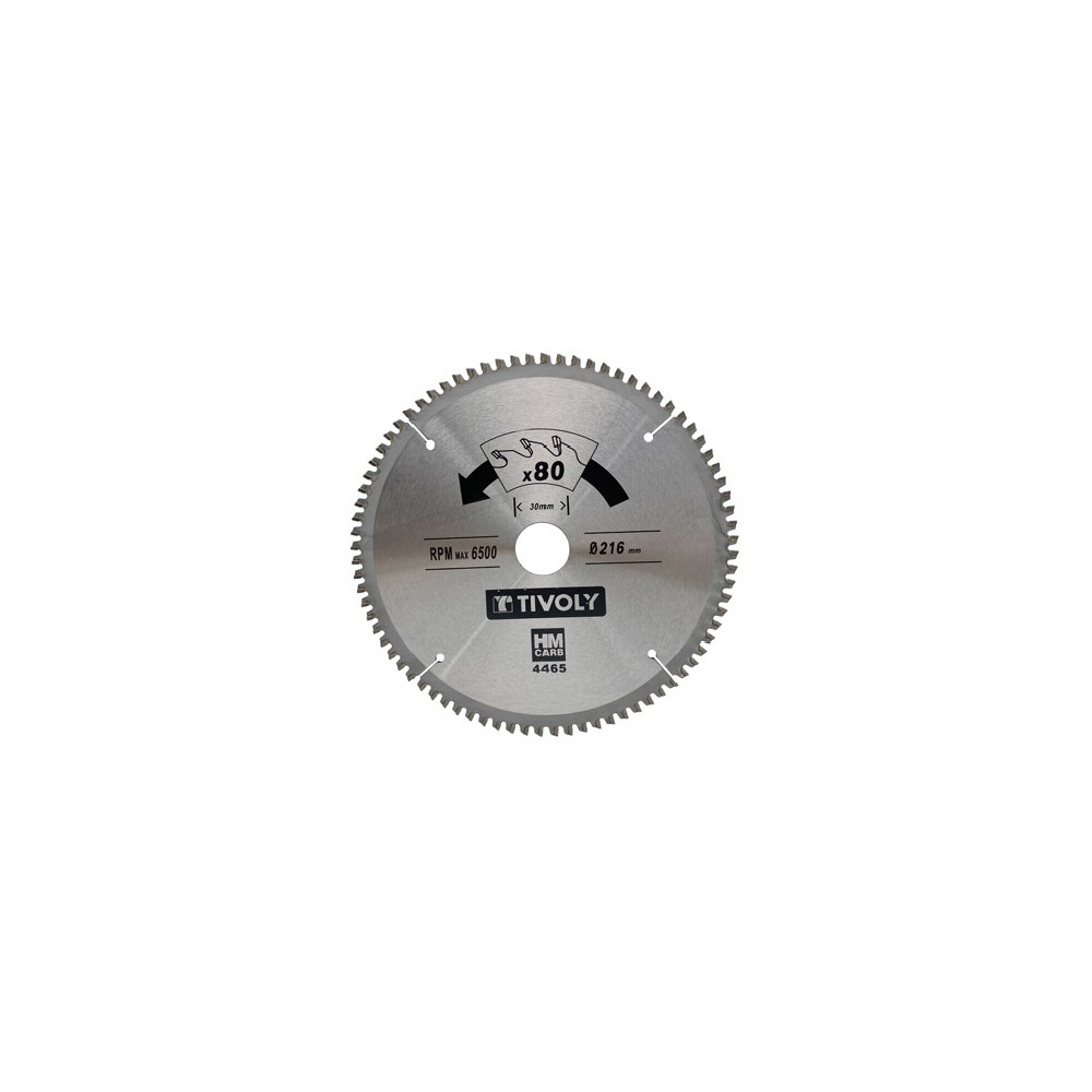 Circular saw blade 160x20x2.5/1.5mm, z40, 3°, (16mm adaptor), for non ferrous metals