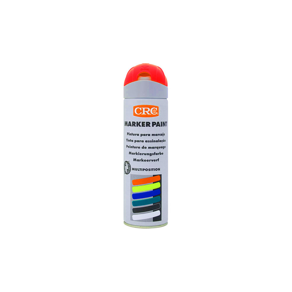 CRC MARKER PAINT FLUO MÄRKEVÄRV PUNANE 500ML/AE