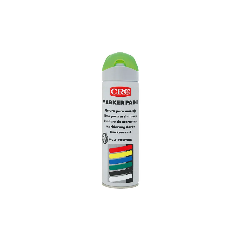 CRC MARKER PAINT FLUO MÄRKEVÄRV ROHELINE 500ML/AE