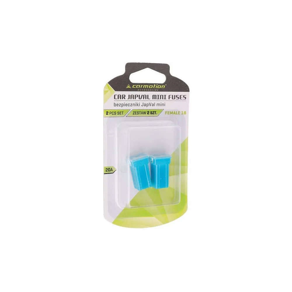 KAITSE JAPVAL MINI FEMALE 18 20A 2TK BLISTER CARMOTION