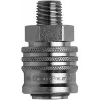 SURUÕHU KIIRLIITEPESA 3/8" BSP VÄLISKEERE EURO 7,6MM CHICAGO PNEUMATIC