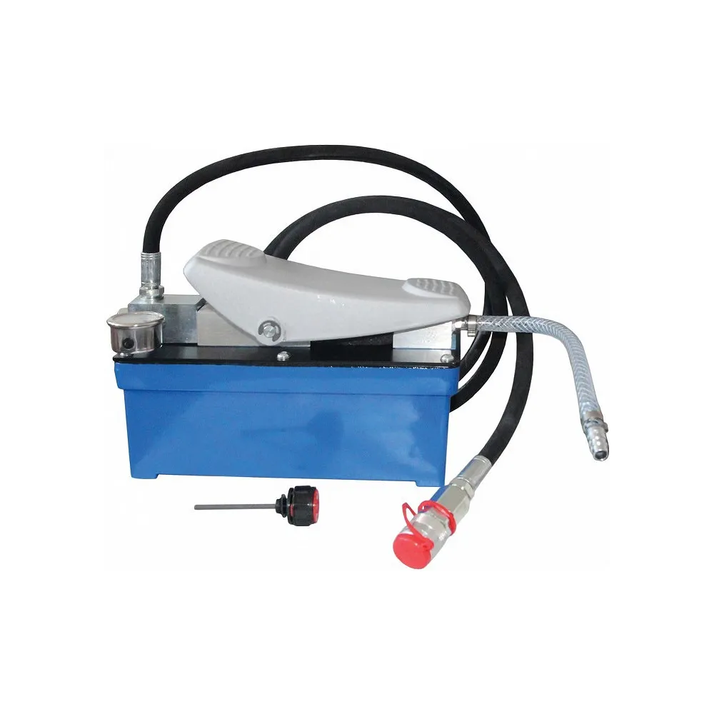 HÜDRAULILINE JALGPUMP PNEUMOAJAMIGA SILINDRILE 700BAR WALLMEK