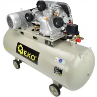 KOLBKOMPRESSOR KOLME SILINDRIGA 200L PAAK, 8BAR, 3KW 400V GEKO