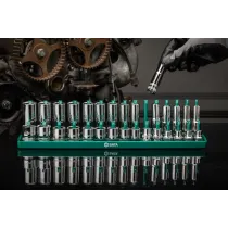 3-OS. PADRUNIHOIDIK PIKAD/LÜHIKESED 1/4"-3/8"-1/2" SATA