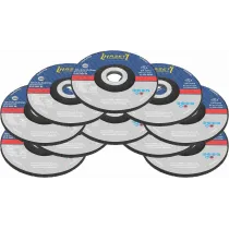 10TK UNIVERSAALLIHVKETAS 125X6MM KÕIK METALLID, KEEVISÕMBLUSED JNE HAZET
