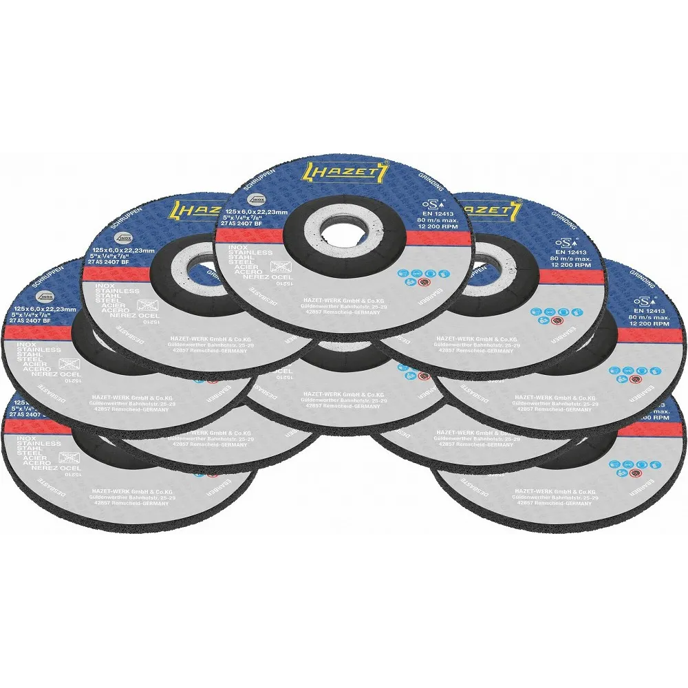 10TK UNIVERSAALLIHVKETAS 125X6MM KÕIK METALLID, KEEVISÕMBLUSED JNE HAZET