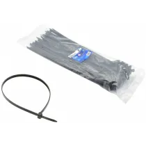 JUHTMEVITS "NYLON" 3,6X120MM MUST 100TK GEKO