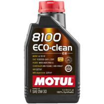 MOTUL 8100 ECO-CLEAN 0W30 C2 1L