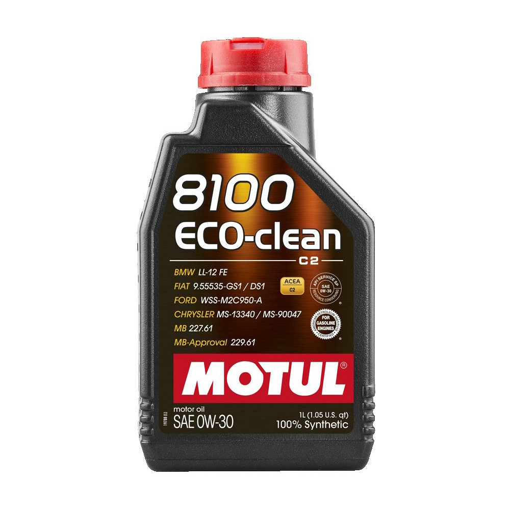 MOTUL 8100 ECO-CLEAN 0W30 C2 1L